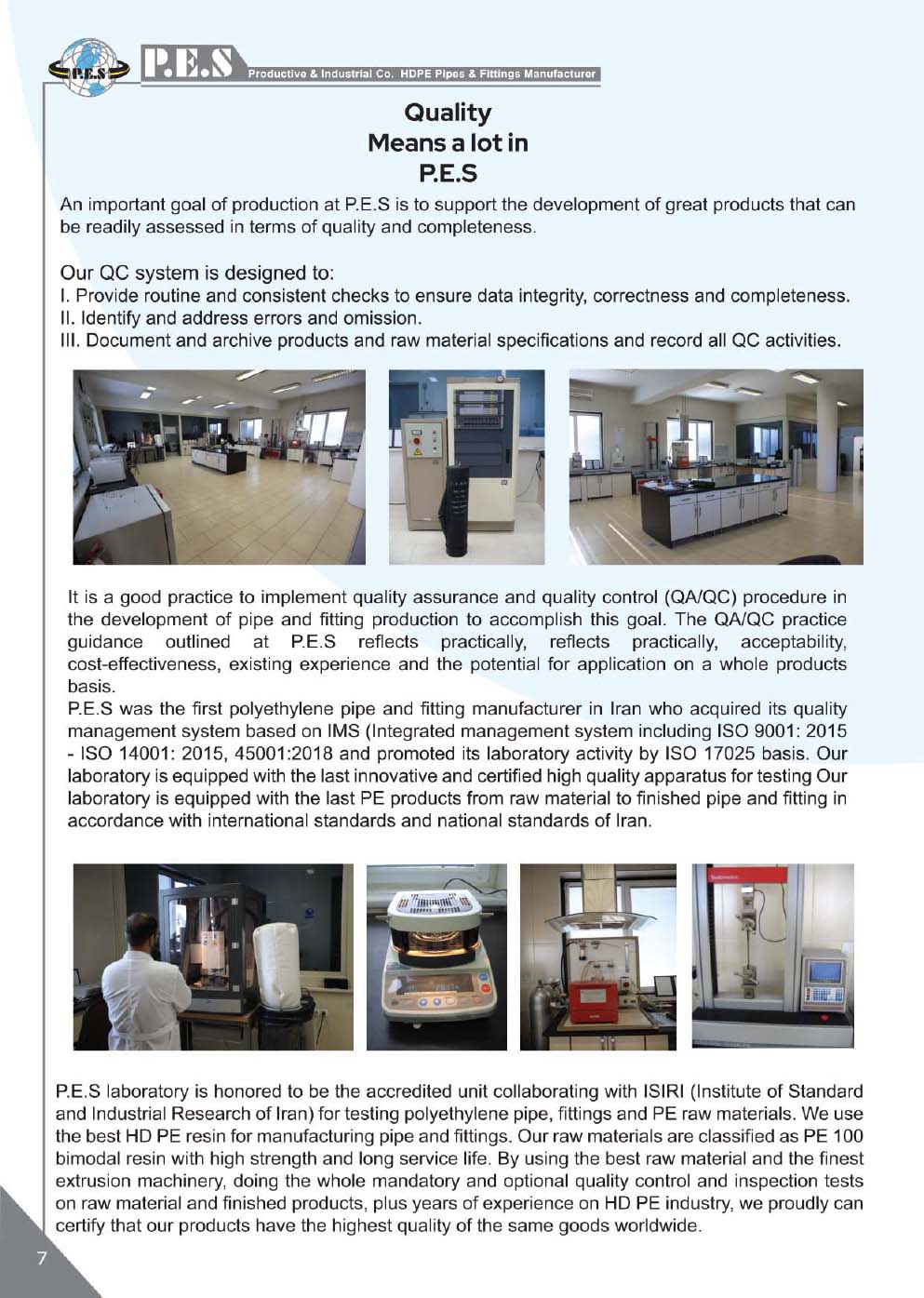 P.E.S Catalogue 2025-6